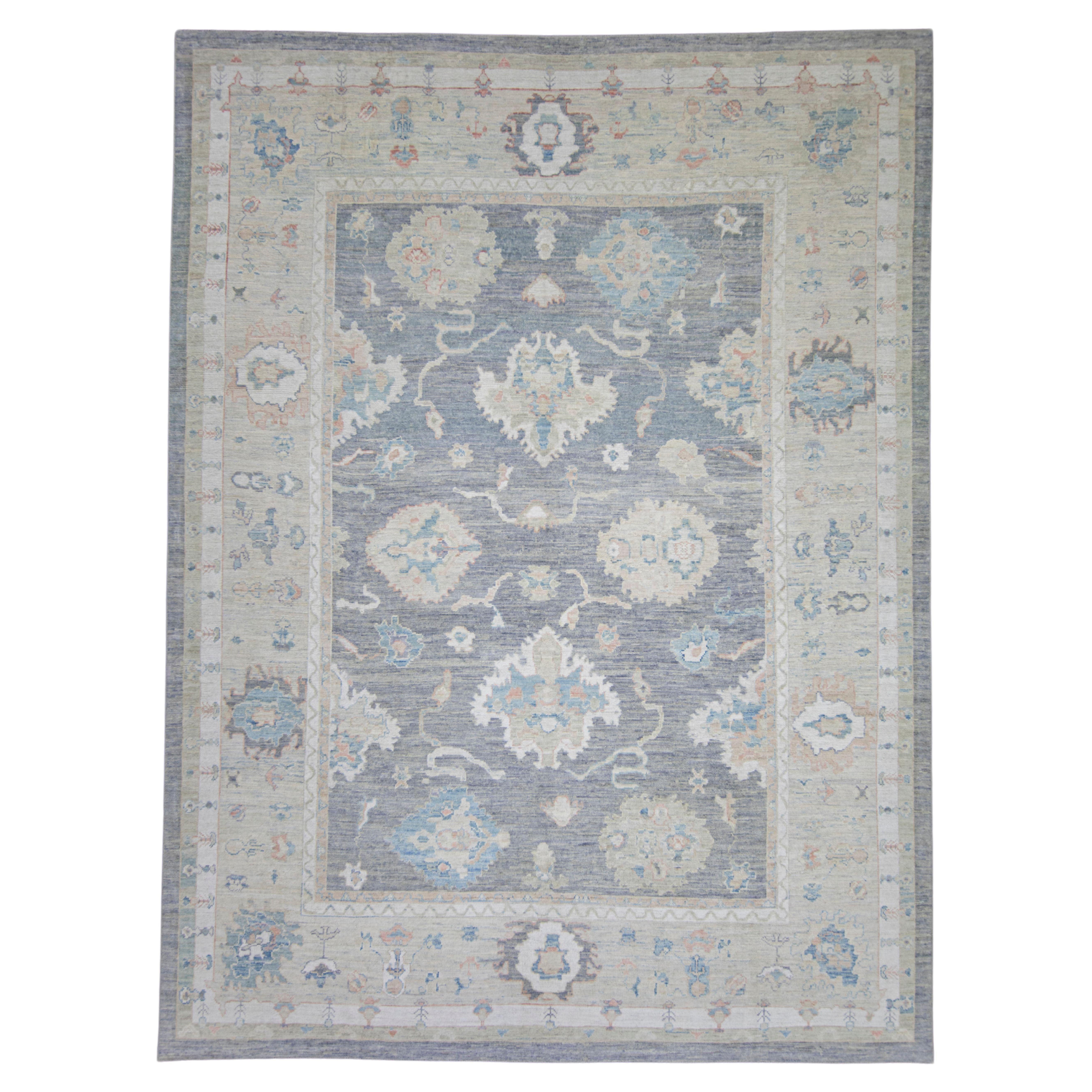 Alfombra turca Oushak 11'4" x 15'2" #17859