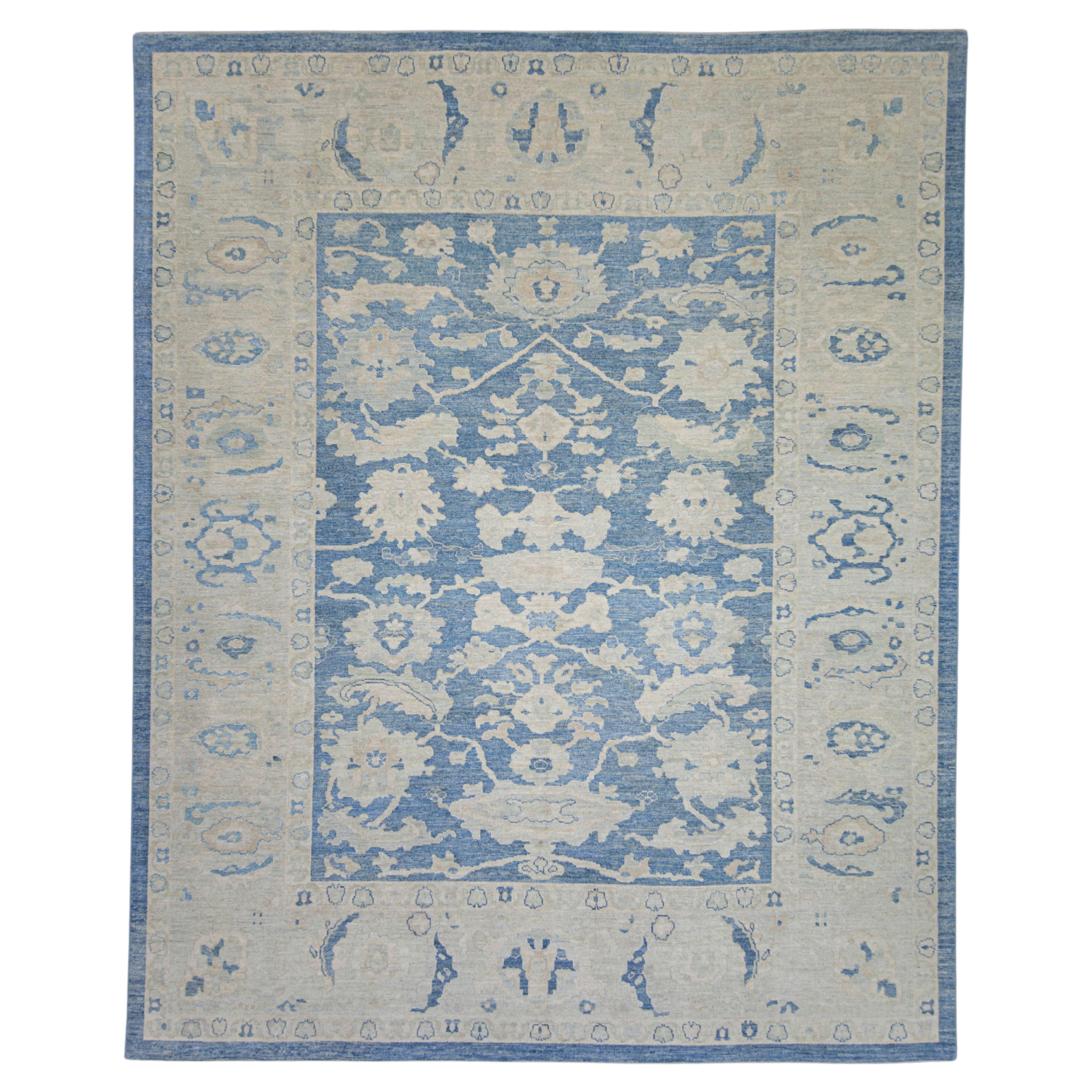 Turkish Oushak Rug 12'1" x 15' #17931 For Sale