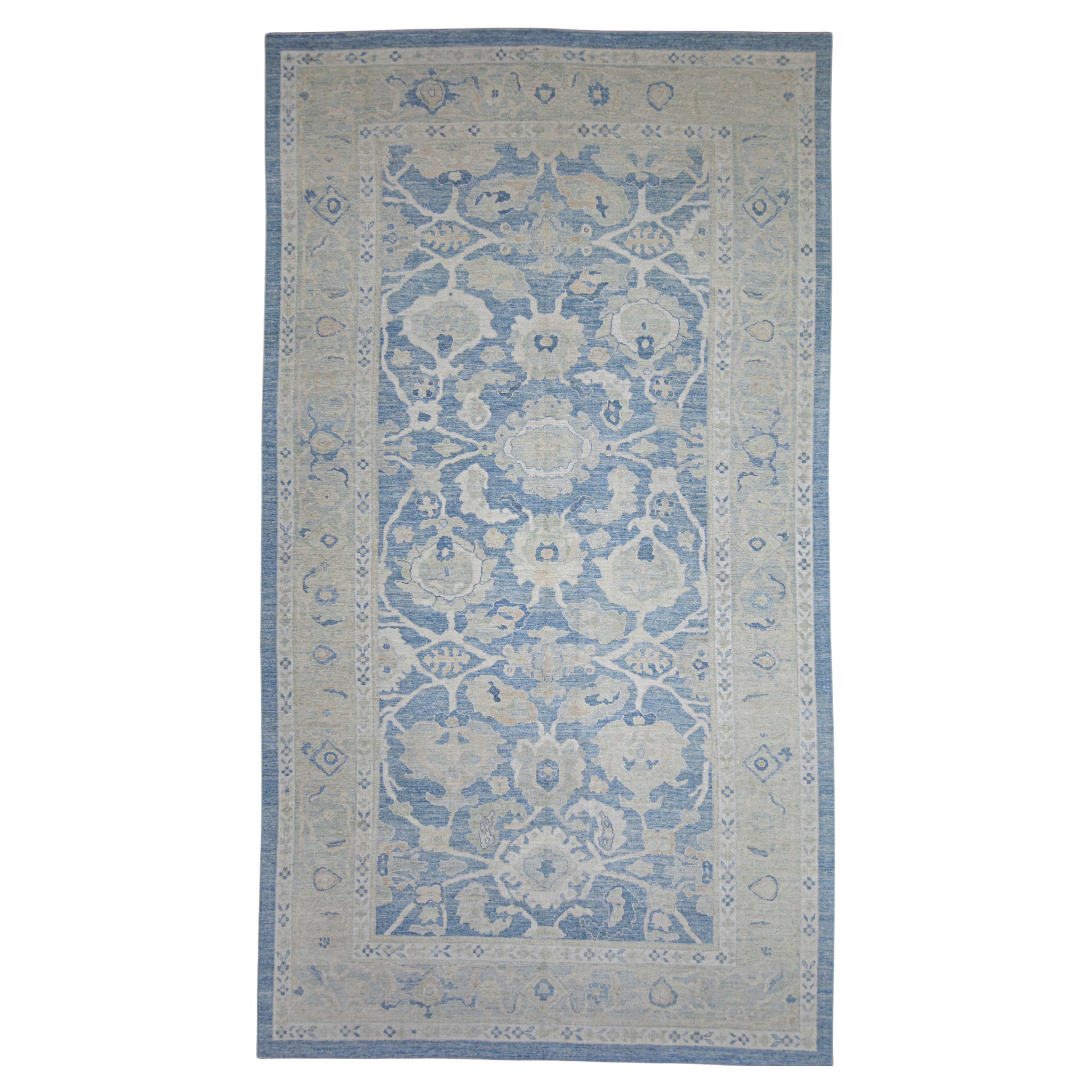Turkish Oushak Rug 10' x 17'11" #17802 For Sale