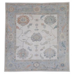 Square Turkish Oushak Rug 9'8" x 10'3" #17045