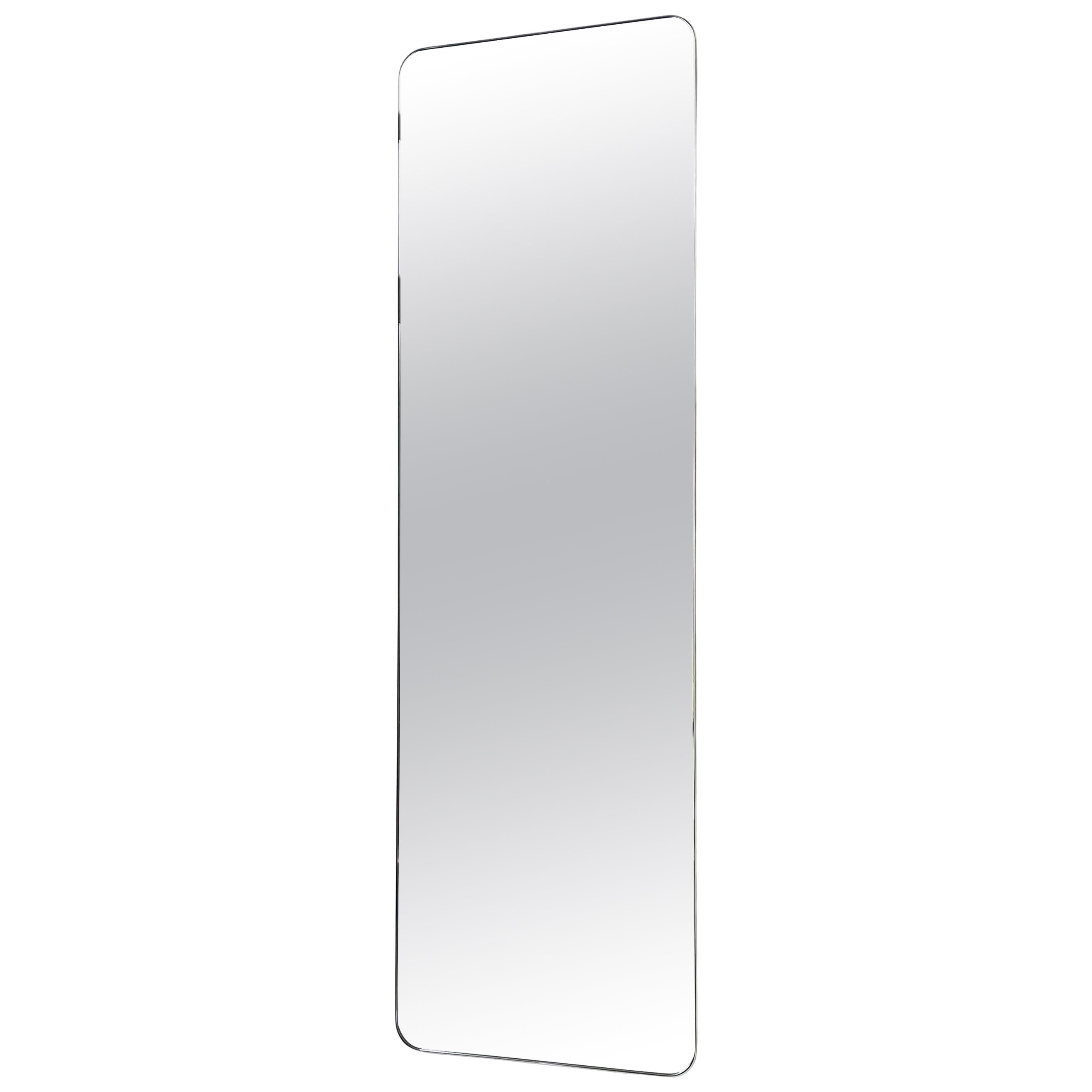 ON SALE Quadris Rectangular Handcrafted Mirror with Stainless Steel Frame