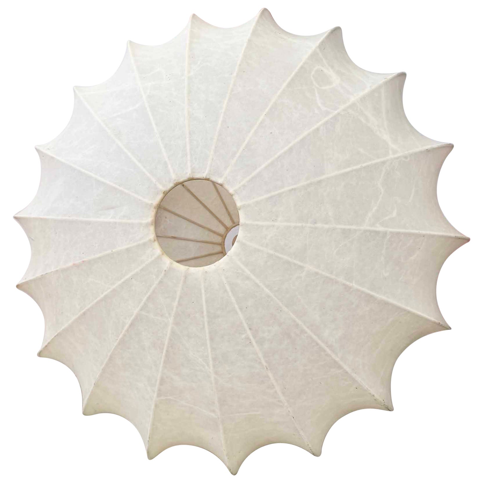 Hänge-Pendelleuchte Cocoon, Achille Castiglioni zugeschrieben, 1960er Jahre, Vintage
