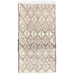 Large Moroccan Beni Ouarain Rug 6