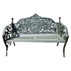 Ornate Park Bench