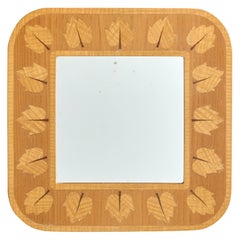 Glas & Trä, Espejo de pared, Madera, Suecia, Años 60