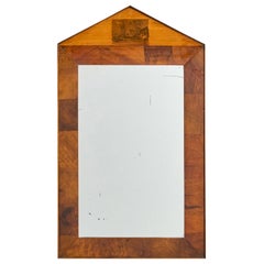 Designer suédois, miroir mural, bouleau, Suède, années 1900