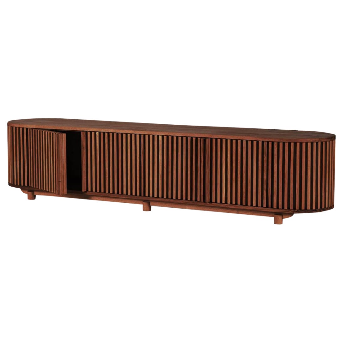 Solid Oak TV Unit – DOCIA