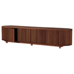 Solid Oak TV Unit – DOCIA