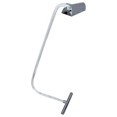 Peter Hamburger "Crylicord" Lucite and Chrome Floor Lamp