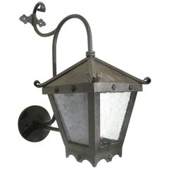 Small Studded Iron Exterior Wall Mount 8