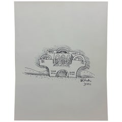 dessin original de Paolo Soleri