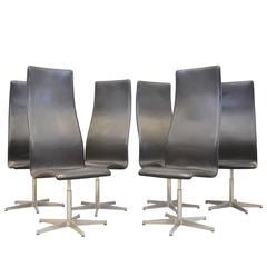 Oxford Chairs by Arne Jacobsen for Fritz Hansen 1