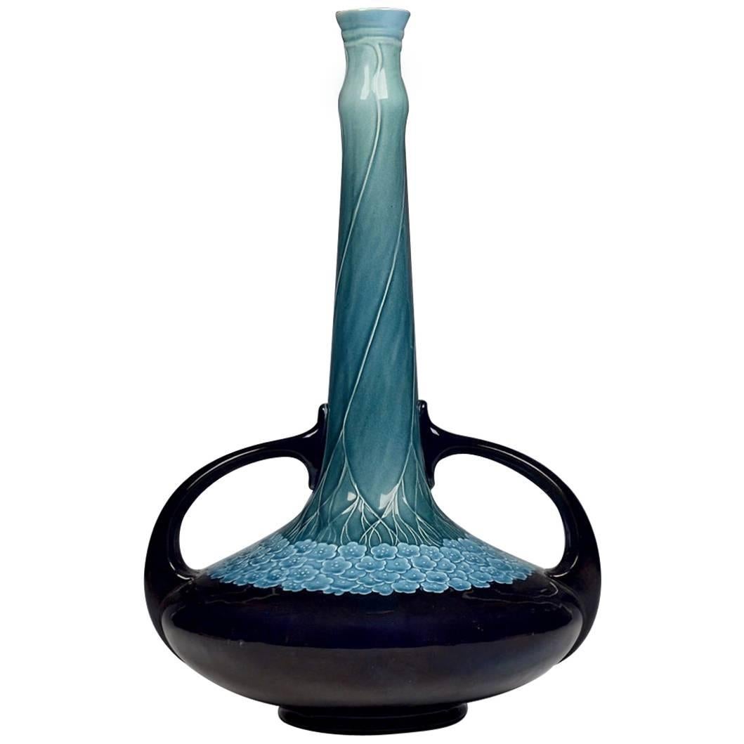 Art Nouveau Vase from Villeroy and Boch Mettlach, Marked 1904
