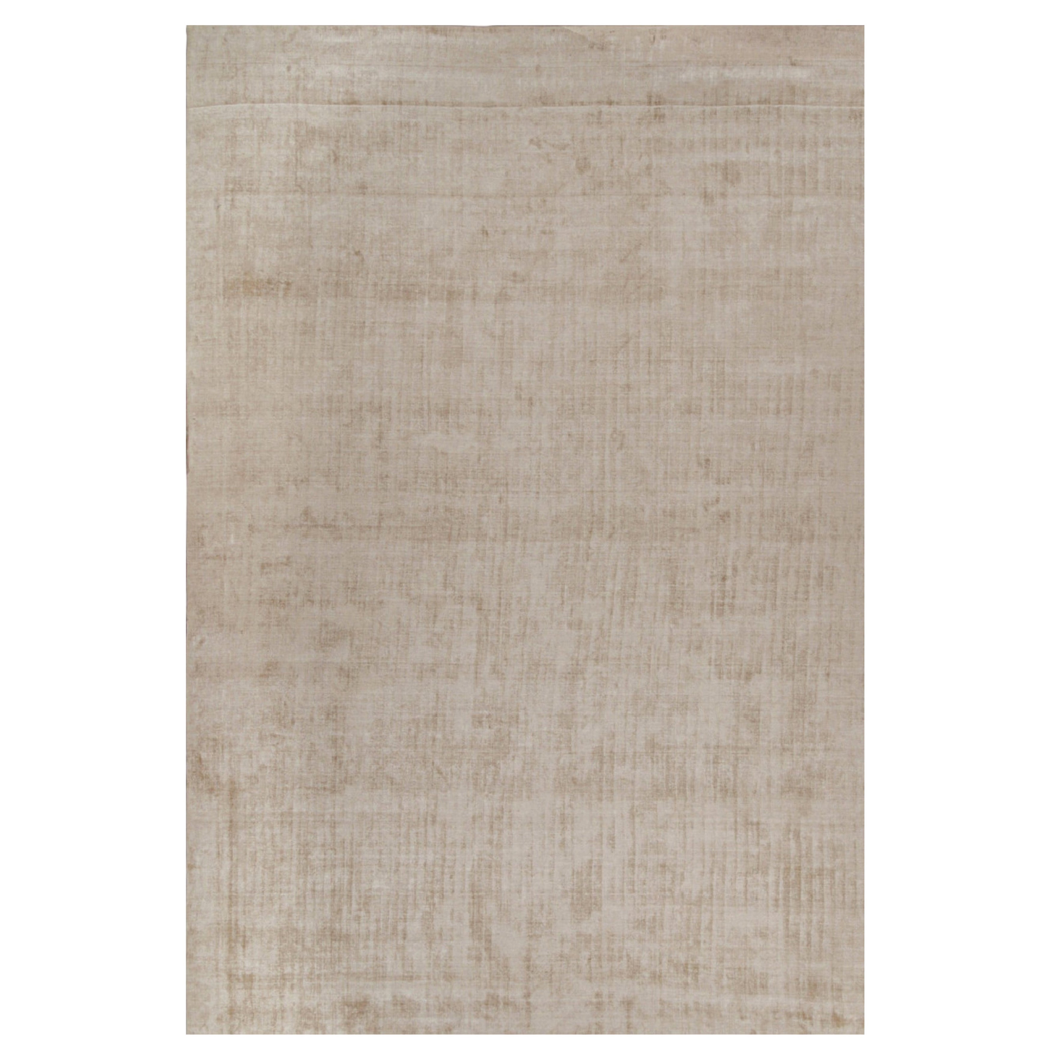 Rug & Kilim’s Modern Rug in Solid Beige