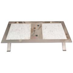 Stainless Steel and Ceramic Table 11