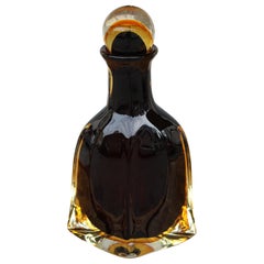 Grande Bottiglia Flavio De Poli in Vetro di Murano con sfumature 1960