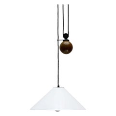 Italian Postmodern Aggregate Pendant Lamp by Enzo Mari & Giancarlo Fassina 1970s