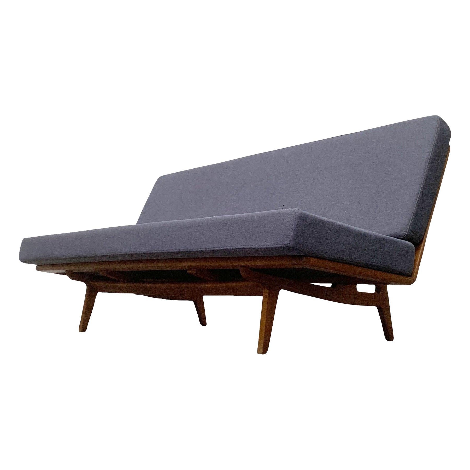 Mid-Century Danish Minimalist Teak Sofa Couch by Orla Mølgaard Nielsen
