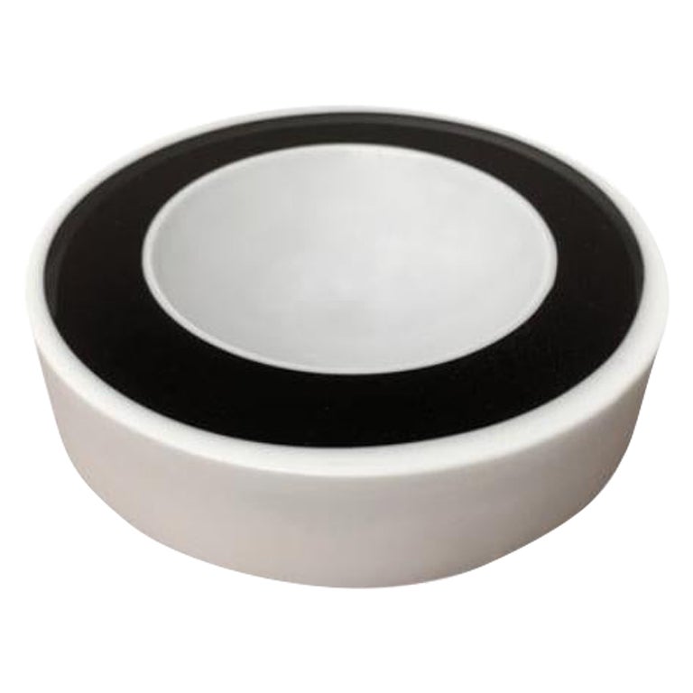 Mid-Century Postmodern Glass Bowl by Alessandro Pianon for Vistosi, 1960s For Sale
