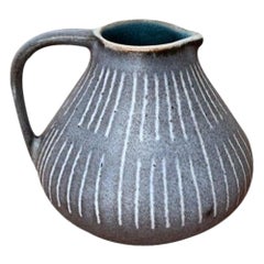 Small Mid-Century Minimalist Carafe Vase from Marschner Kunsttöpferei, 1960s