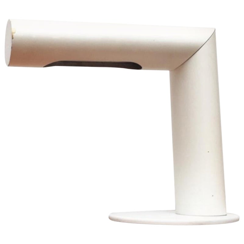 Lampada da tavolo minimalista tedesca in metallo di Brendel Leuchten Berlin, anni '70