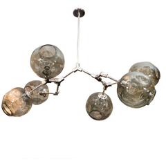 Organic Branch Globe Chandelier 11