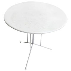 Mid-Century Minimalist German Metal Garden Table, 1960s