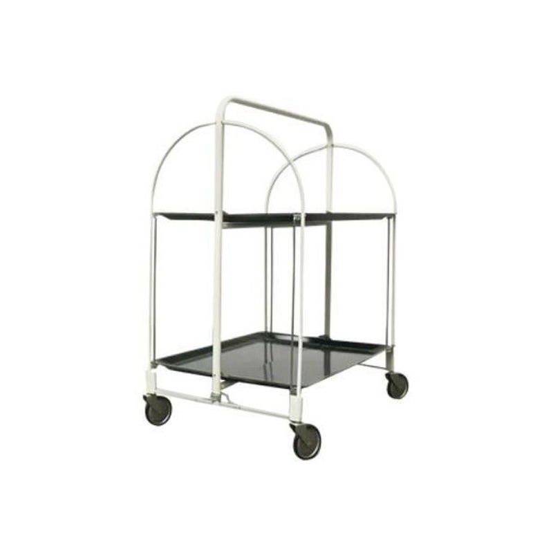 Vintage German Foldable Service Cart, Housebar or Side Table, 1970s