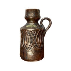 Dänische Mid-Century-Karaffe-Vase aus Studio-Keramik von Lovemose, Dänemark, 1960er Jahre