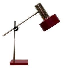 Lampada da tavolo minimalista di metà secolo 1960