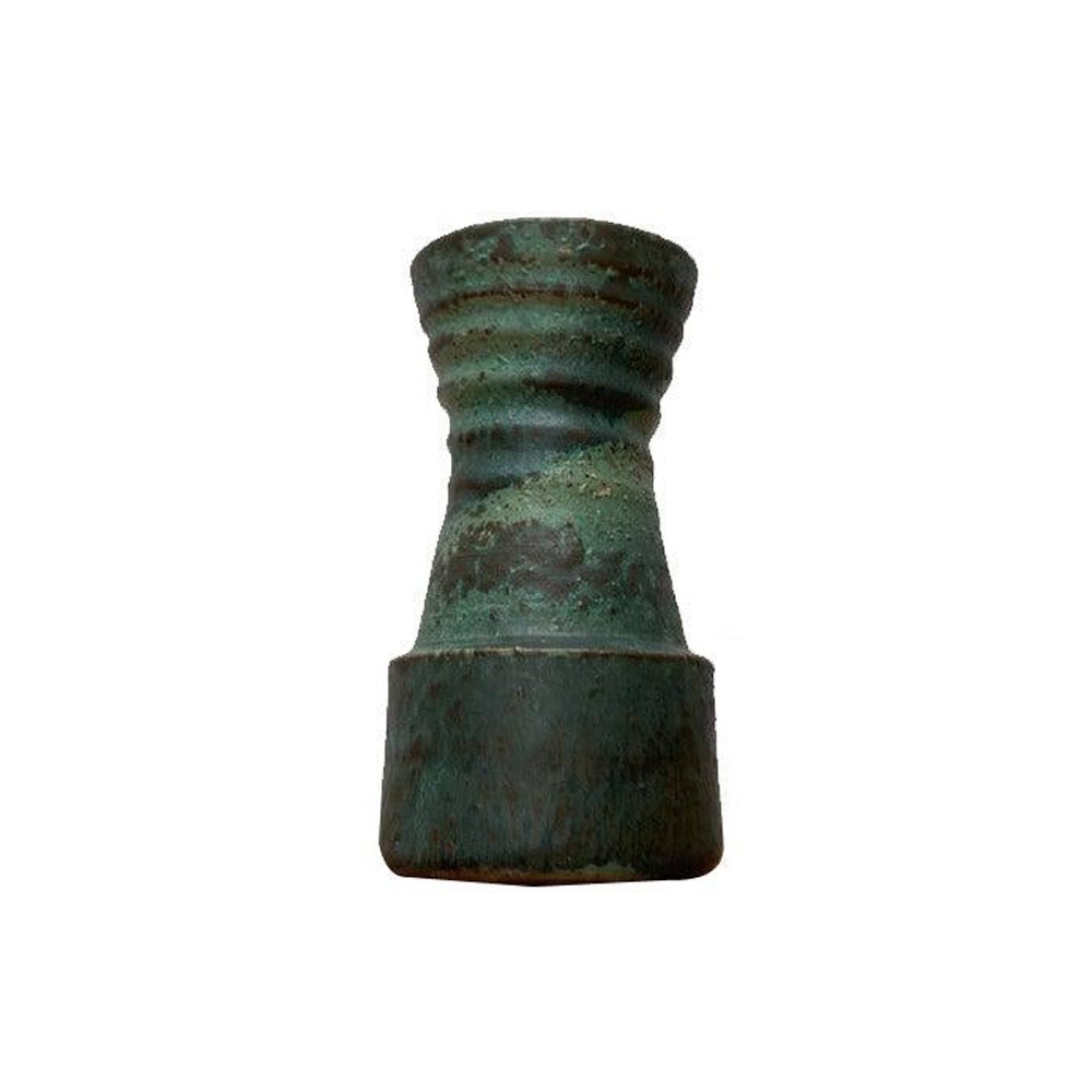 Vaso in ceramica brutalista di metà secolo di Mobach, anni '60