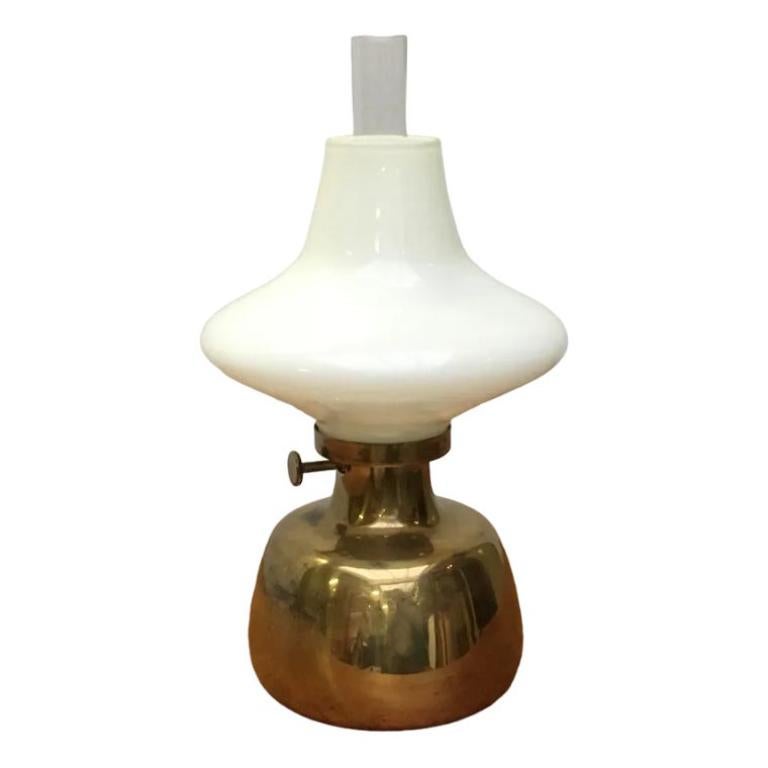 Mid-Century Danish Model Petronella Oil Table Lamp by Henning Koppel, 1960s