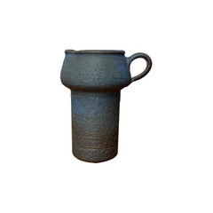 Jarrón de Studio Pottery alemán de mediados de siglo de Theodor Bogler para Maria Laach, años 60