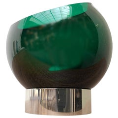 Set of 3 Mid-Century German Space Age Glass Ball Bowl from Quist, 1960s