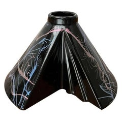 Postmodern West German Pottery Vase from Steuler, 1980s