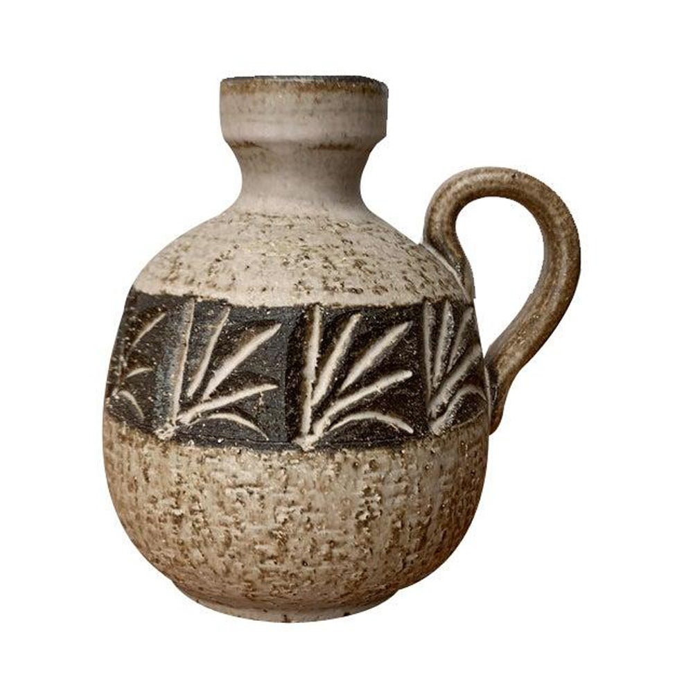 Vaso a caraffa in Studio Pottery danese di metà secolo di Løvemose, anni '60