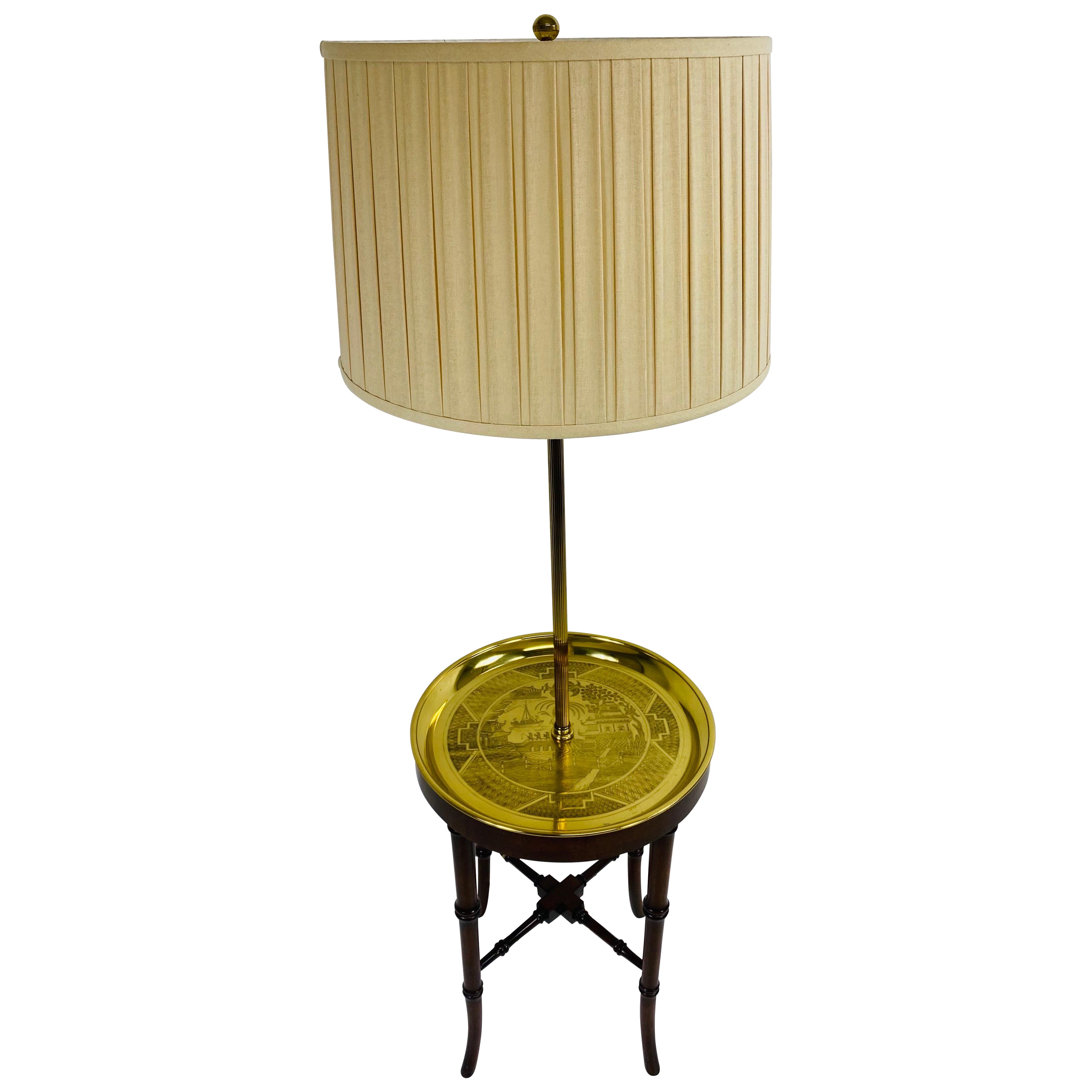 Elegant Frederick Cooper chinoiserie floor lamp