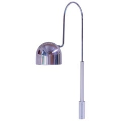 Stilnovo Wall Lights Italienisch Mitte des Jahrhunderts modernen polierten Chrom Schatten