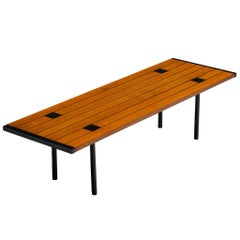 Couchtisch 'T.101' von Ettore Sottsass für Poltronova aus Teakholz
