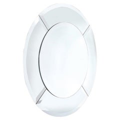 Mid-Century Modernist Documented "Saturn" Mirror by Karl Springer