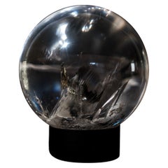 AAA Natural Water-Clear Quartz Sphere