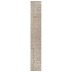 Alfombra moderna Rug & Kilim en beige sólido