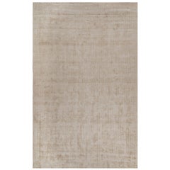 Rug & Kilim’s Modern Rug in Solid Beige