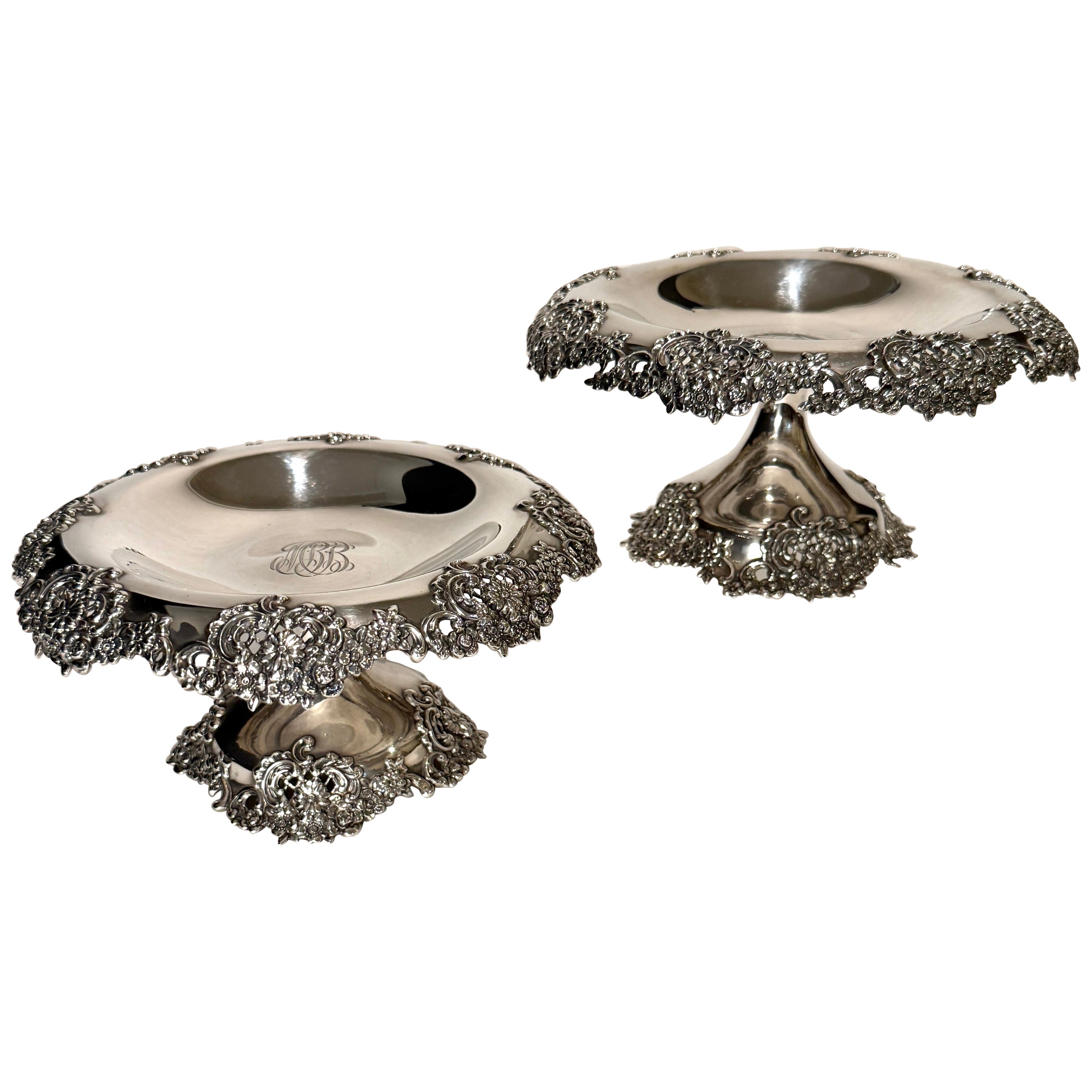 Paar Tiffany & Co. Sterlingsilber-Kommoden