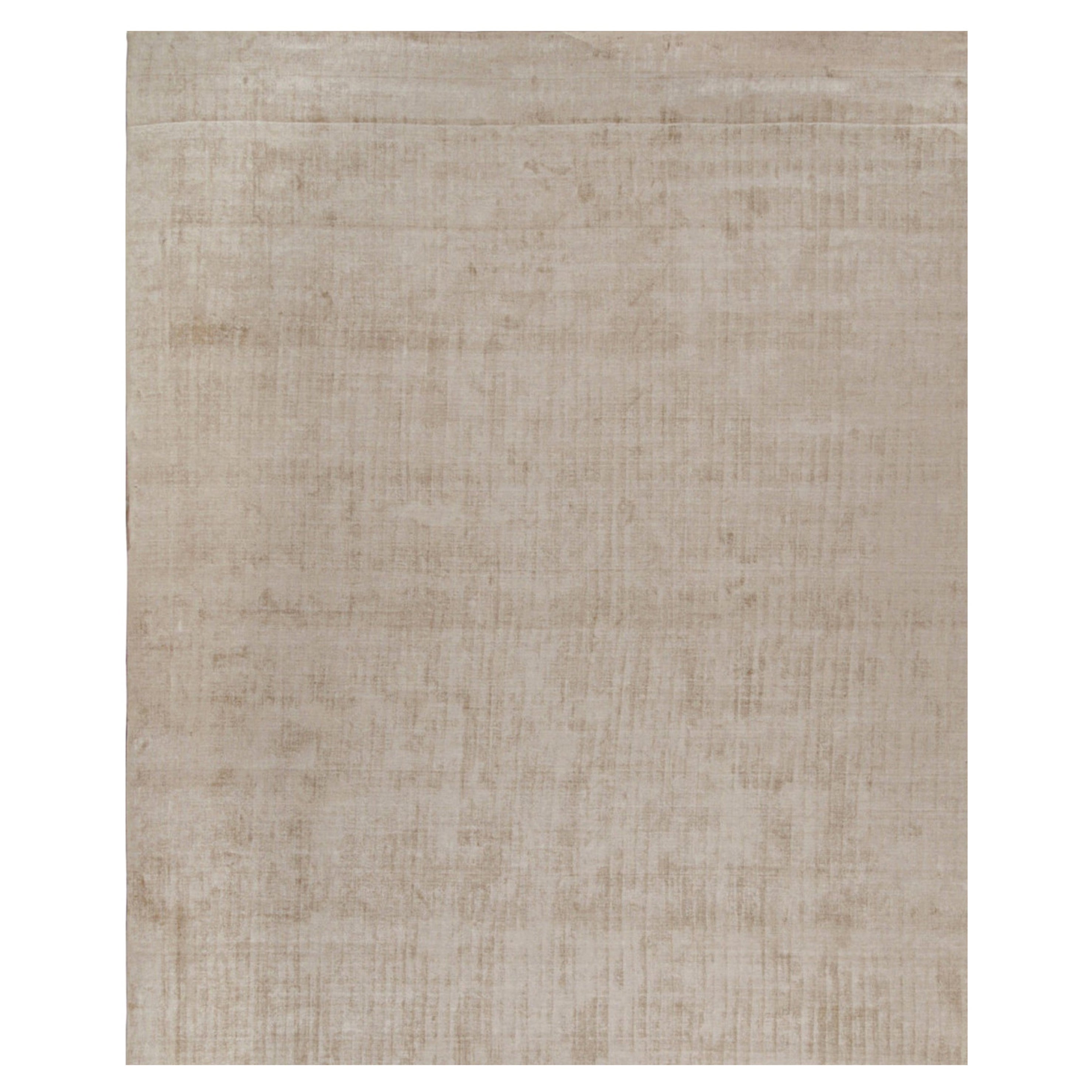 Rug & Kilim’s Modern Rug in Solid Beige