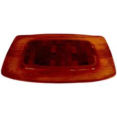 Danish Modern Teak DANSK Service Tray Mid-Century Period 7