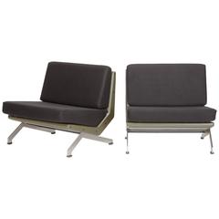 Pair of Italian Lounge Chairs by Gianni Moscatelli for Formanova, 1969 10