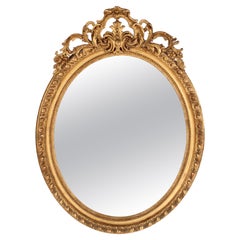 Napoleon III Gilt Wood Mirror