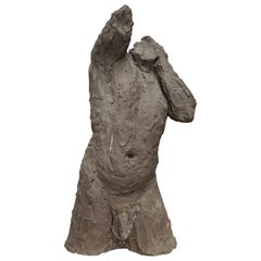 Belgische Tonskulptur von Yolande Ide