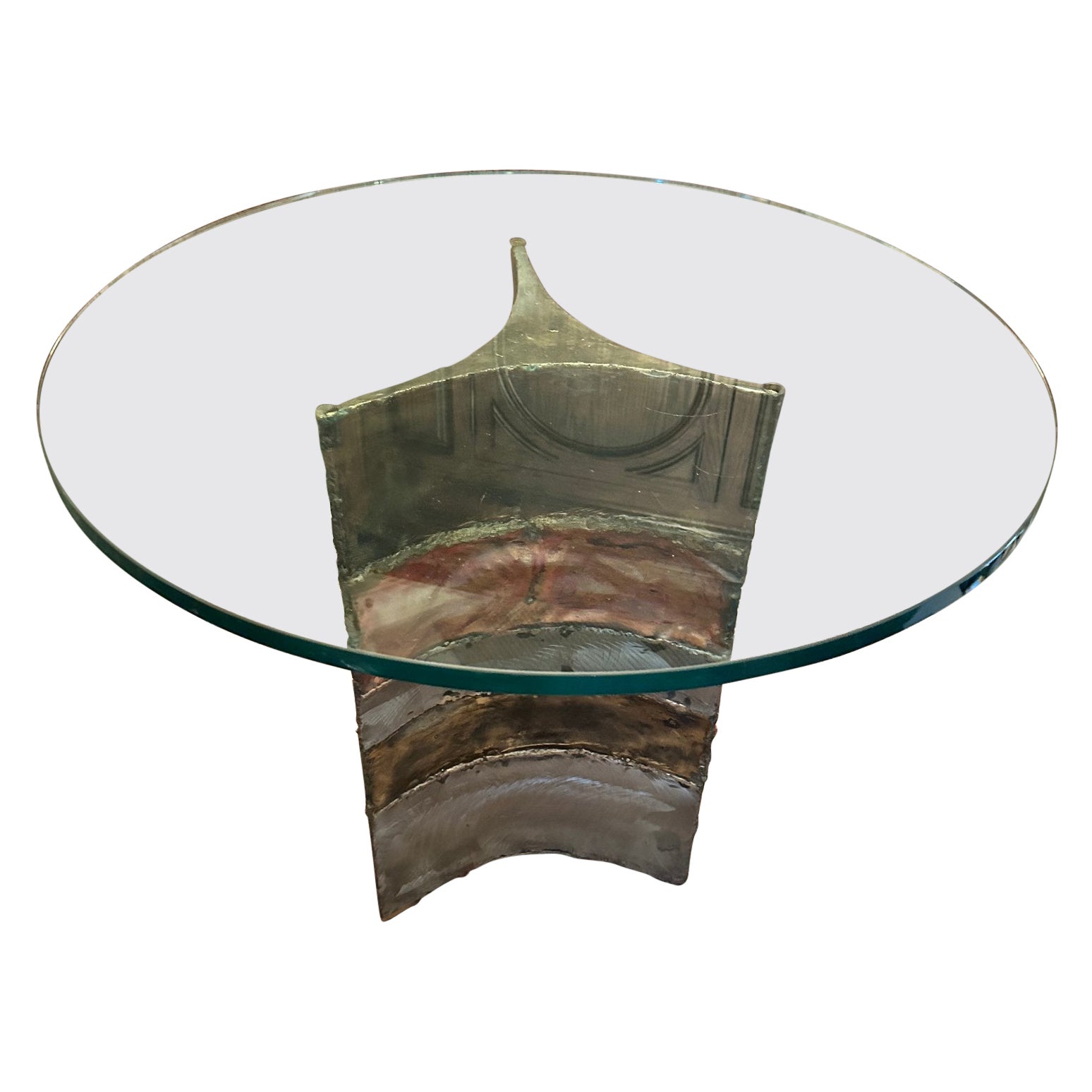 Favoloso tavolo da pranzo con piedistallo Silas Seandel Petite Round Mid-Century Modern